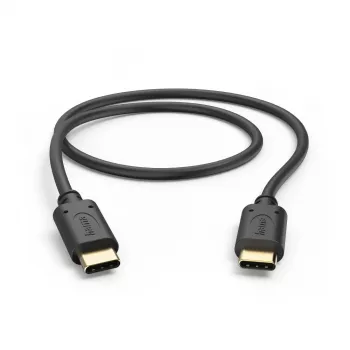 Hama 00201706 USB 2.0 laidas USB C – USB C 0,5 m juodas