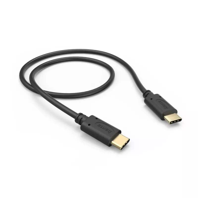 Hama 00201706 USB 2.0 laidas USB C – USB C 0,5 m juodas