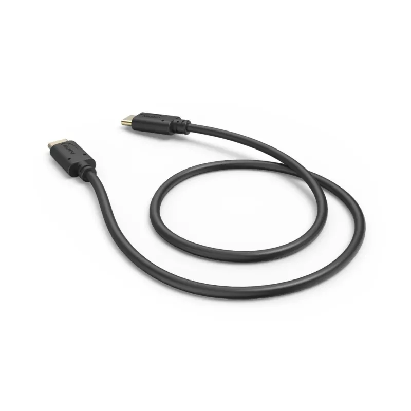 Hama 00201706 USB 2.0 laidas USB C – USB C 0,5 m juodas