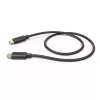Hama 00201706 USB 2.0 laidas USB C – USB C 0,5 m juodas