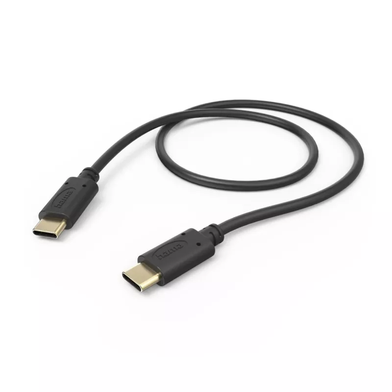 Hama 00201706 USB 2.0 laidas USB C – USB C 0,5 m juodas
