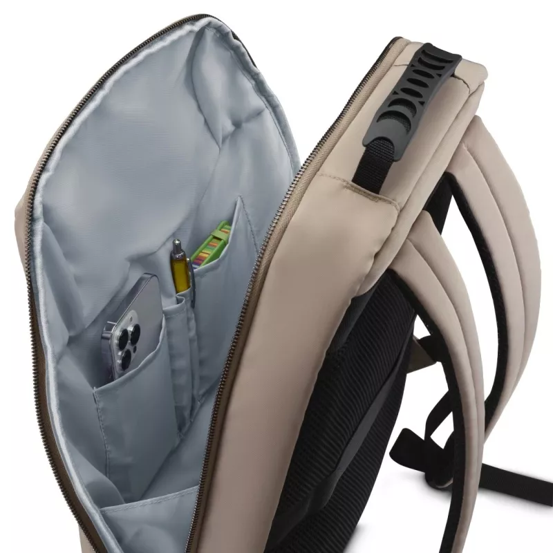 Hama 00222046 kuprinė Rucksack smėlio spalvos perdirbtas poliesteris