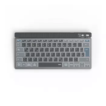 Hama WK-700 klaviatūra Namai/Biuras Bluetooth QWERTZ vokiška Antracitinė, Juoda, Mėlyna