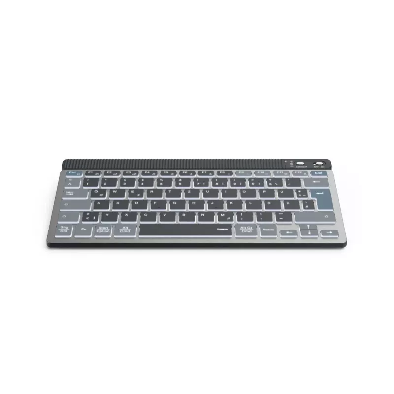 Hama WK-700 klaviatūra Namai/Biuras Bluetooth QWERTZ vokiška Antracitinė, Juoda, Mėlyna