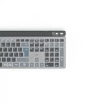 Hama WK-750 klaviatūra Namai/Biuras Bluetooth QWERTZ vokiška Antracitas, Juoda, Mėlyna