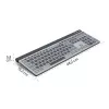 Hama WK-750 klaviatūra Namai/Biuras Bluetooth QWERTZ vokiška Antracitas, Juoda, Mėlyna
