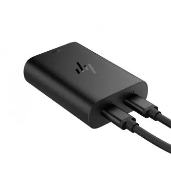 HP 65W GaN USB-C nešiojamojo kompiuterio įkroviklis, įėjimo įtampa 90V, išėjimo galia 65W