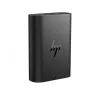 HP 65W GaN USB-C nešiojamojo kompiuterio įkroviklis, įėjimo įtampa 90V, išėjimo galia 65W