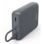Hama „Travel“ Power Pack su kabeliu, 10000mAh, 2 išėjimai: 2x USB-C, antracitas