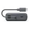 Hama „Travel“ Power Pack su kabeliu, 10000mAh, 2 išėjimai: 2x USB-C, antracitas