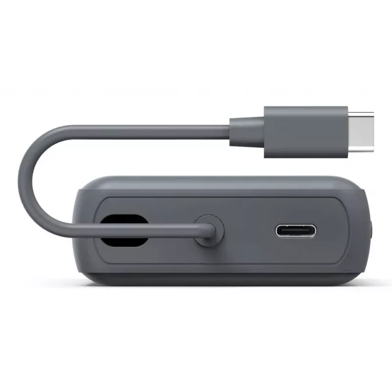 Hama „Travel“ Power Pack su kabeliu, 10000mAh, 2 išėjimai: 2x USB-C, antracitas