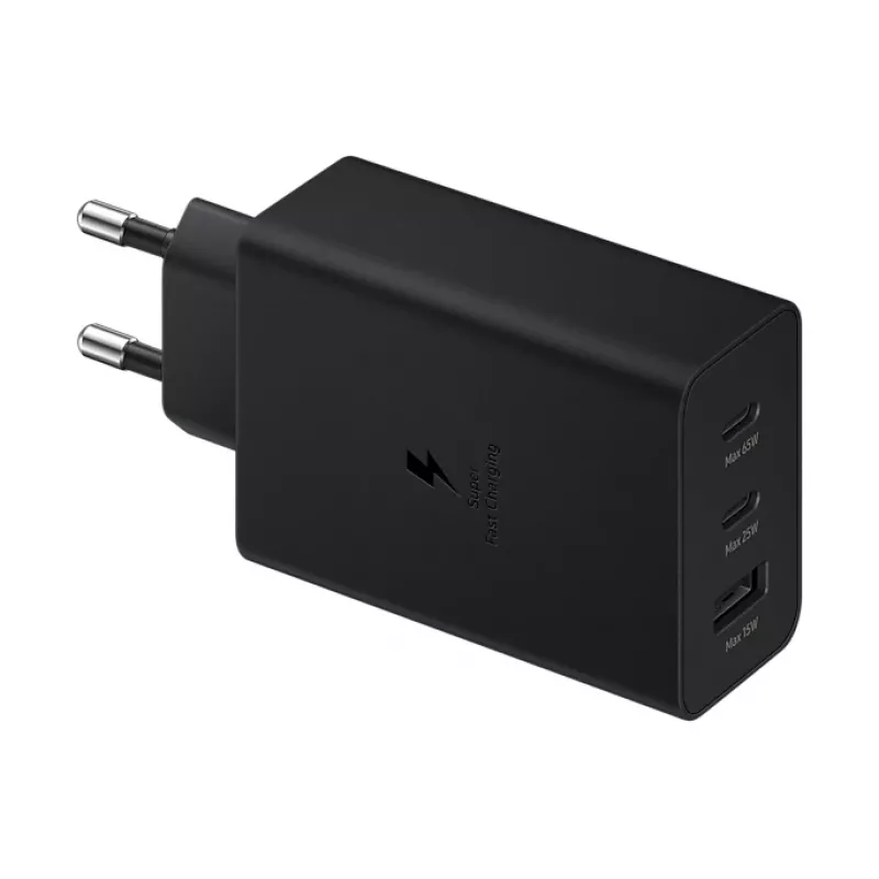 Samsung EP-T6530NBEGWW 65W USB-C greitasis įkroviklis, juodas