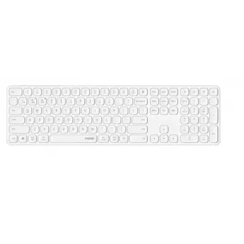 Belaidis Bluetooth klaviatūra Rapoo 00228034 QWERTZ vokiška balta