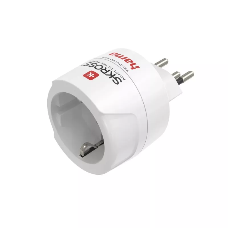 Hama 00223484 adapteris kištukinis nuo tipo J iki tipo C (Europlug) baltas
