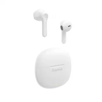 Hama Action One belaidės ausinės True Wireless Stereo (TWS) į ausį Skambučiai/Muzika Bluetooth Baltos