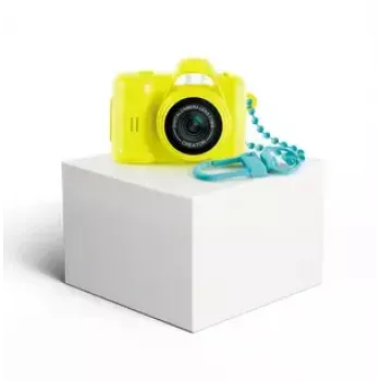 Vaikų skaitmeninis fotoaparatas Canal Toys Photo Creator CLK062 Geltonas su 0,96 colių LCD, MicroSD palaikymu, USB