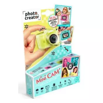 Vaikų skaitmeninis fotoaparatas Canal Toys Photo Creator CLK062 Geltonas su 0,96 colių LCD, MicroSD palaikymu, USB