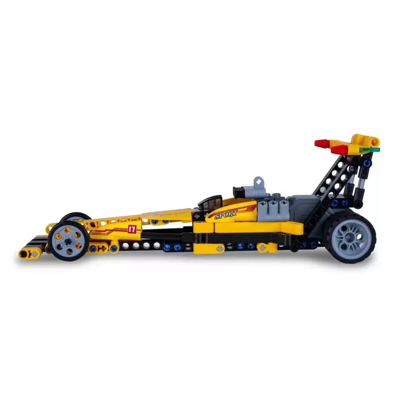 Drag lenktynių automobilis Jamara CaDA 402863 1:10 mastelis nuotoliniu valdymu