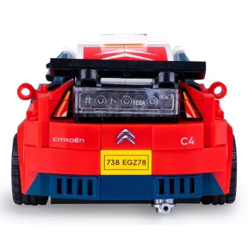 Konstruktorius Jamara CaDA 2008 Citroën C4 WRC 1:10 mastelio RC automobilis 2,4 GHz