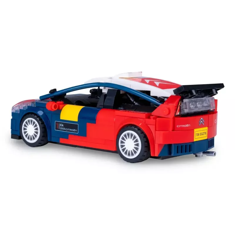 Konstruktorius Jamara CaDA 2008 Citroën C4 WRC 1:10 mastelio RC automobilis 2,4 GHz