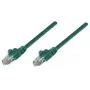 Intellinet tinklo jungiamasis laidas Cat5e, 7,5 m, žalias, CCA, U/UTP, PVC, RJ45, auksuoti kontaktai, be užkabinimo, su gaubtu, viso naudojimo garantija