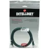 Intellinet tinklo jungiamasis laidas Cat5e, 7,5 m, žalias, CCA, U/UTP, PVC, RJ45, auksuoti kontaktai, be užkabinimo, su gaubtu, viso naudojimo garantija