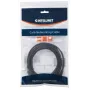 Intellinet tinklo jungiamasis kabelis, Cat6, 2 m, juodas, CCA, U/UTP, PVC, RJ45, paauksuoti kontaktai, apsaugotas nuo užkliuvimo, su gaubtuku, viso gyvenimo garantija
