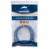 Intellinet tinklo jungiamasis kabelis, Cat6, 1,5 m, mėlynas, CCA, U/UTP, PVC, RJ45, paauksuoti kontaktai, apsaugotas nuo užsikabinimo, su gaubtu, viso gyvenimo garantija