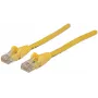 Intellinet tinklo jungiamasis laidas Cat6, 1 m, geltonas, CCA, U/UTP, PVC, RJ45, paauksuoti kontaktai, be užkabliukų, su apsauginiu gaubteliu, viso gyvenimo garantija