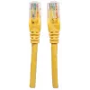 Intellinet tinklo jungiamasis laidas Cat6, 1 m, geltonas, CCA, U/UTP, PVC, RJ45, paauksuoti kontaktai, be užkabliukų, su apsauginiu gaubteliu, viso gyvenimo garantija