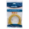 Intellinet tinklo jungiamasis laidas, Cat5e, 3 m, geltonas, CCA, U/UTP, PVC, RJ45, auksuoti kontaktai, su apsauginiu gaubteliu, su įvore, visam laikui garantija