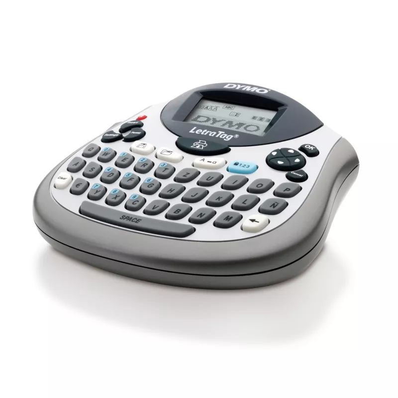 DYMO LetraTag ® 100T – etikečių spausdintuvas QWERTZ, tiesioginis terminis / terminis perkėlimas, pilka
