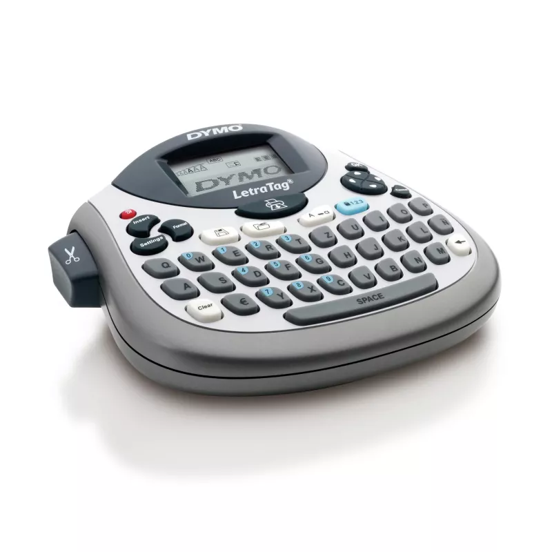 DYMO LetraTag ® 100T – etikečių spausdintuvas QWERTZ, tiesioginis terminis / terminis perkėlimas, pilka