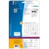 Lipnūs etikečių lapai spausdintuvui HERMA Disk labels 3.5 colio