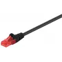 Tinklo kabelis Goobay 95255 Juoda 0,25 m Cat6 U/UTP
