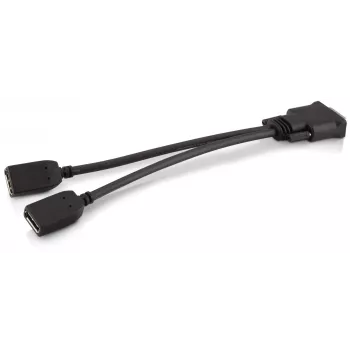 HP DMS-59 į dvigubą DisplayPort adapterio rinkinys, DMS-59, 2× DisplayPort, juodas