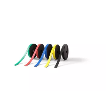 Nobo baltoji magnetinė juosta 10 mm x 5 m, juoda