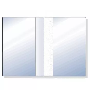 Rexel ID Folder – kreditinės kortelės, gulsčias, polipropilenas (PP), skaidrus, A8, 72 g, 25 vnt.