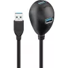 USB 3.0 prailginimo laidas Goobay 95918 juodas
