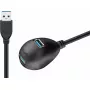 USB 3.0 prailginimo laidas Goobay 95918 juodas