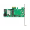 DeLOCK 89371 PCIe sąsajos plokštė su 3x SATA 6 Gb/s ir mSATA prievadais