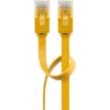 Wentronic RJ-45 CAT6 2m Patch Laidas, Kištukas/Kištukas, U/UTP, Geltonas (96414)