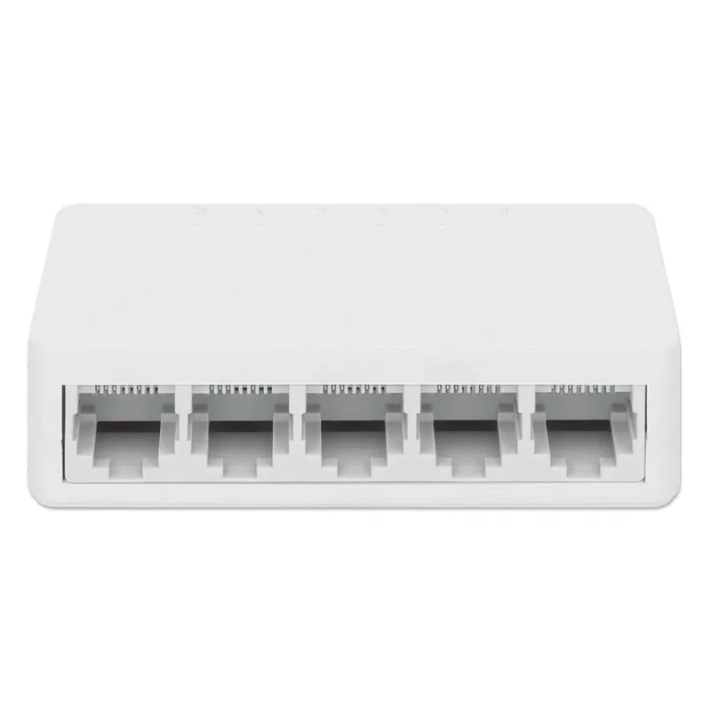 Manhattan 5-Port Fast Ethernet Switch, plastikinis, trejų metų garantija, dėžutė