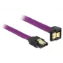 SATA kabelis DeLOCK 83695 0,3 m Violetinis