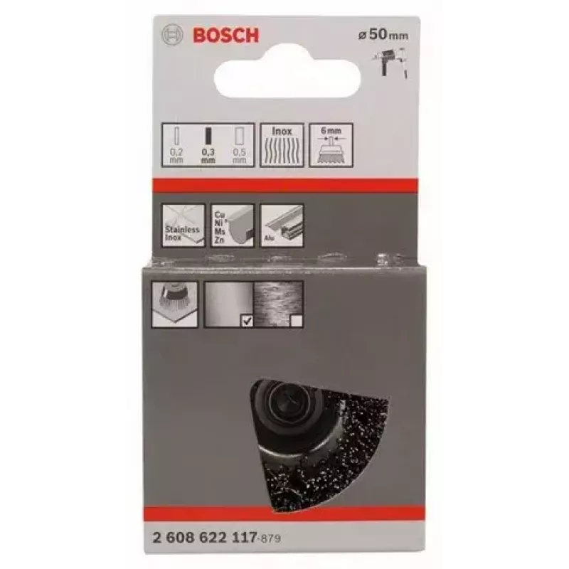 Bosch 2 608 622 117 vielinis puodelinis šepetys 5 cm