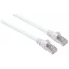 Intellinet tinklo jungiamasis kabelis, Cat6, 30 m, baltas, varinis, S/FTP, LSOH/LSZH, RJ45, paauksuoti kontaktai, su apsauginiu gaubteliu, viso gyvenimo garantija