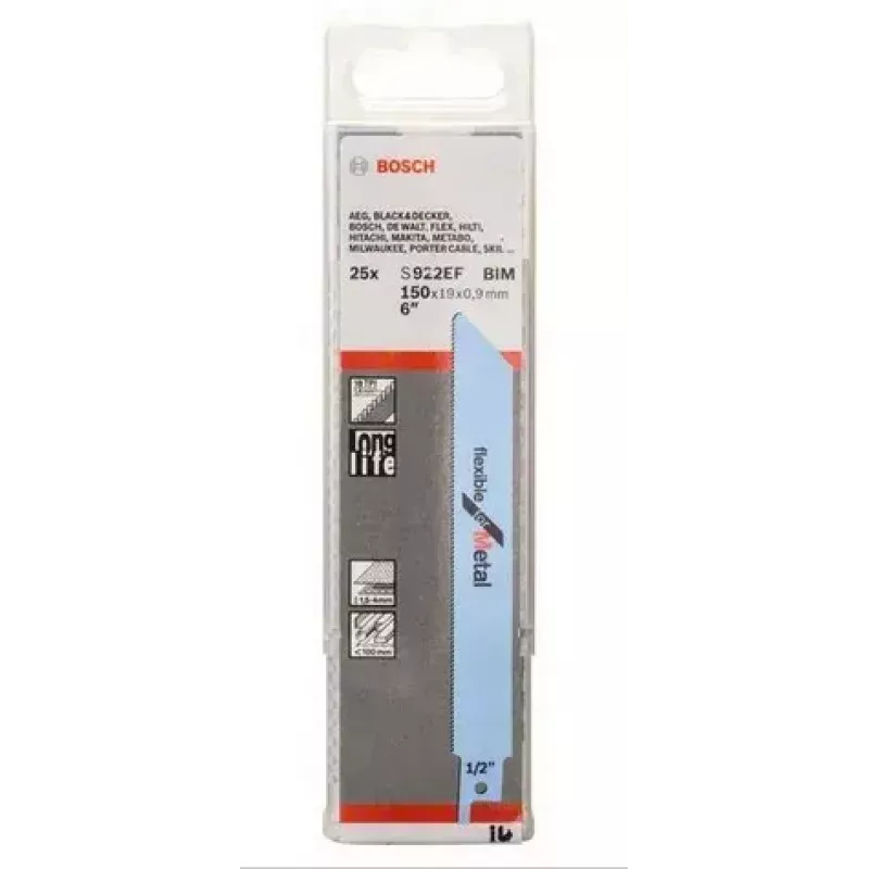Pjūklo geležtė Bosch 2 608 657 551 Bimetal 1 vnt 1,4 mm dantų žingsnis