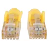 Intellinet tinklo jungiamasis laidas, Cat6A, 30 m, geltonas, varinis, S/FTP, LSOH / LSZH, PVC, RJ45, paauksuoti kontaktai, su apsauginiu gaubteliu, su įvore, viso naudojimo garantija
