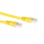 ACT Yellow 7 m LSZH U/UTP CAT6 jungiamasis laidas su RJ-45 jungtimis