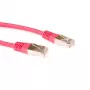 ACT Red 3 m LSZH SFTP CAT6 jungiamasis kabelis su RJ45 jungtimis
